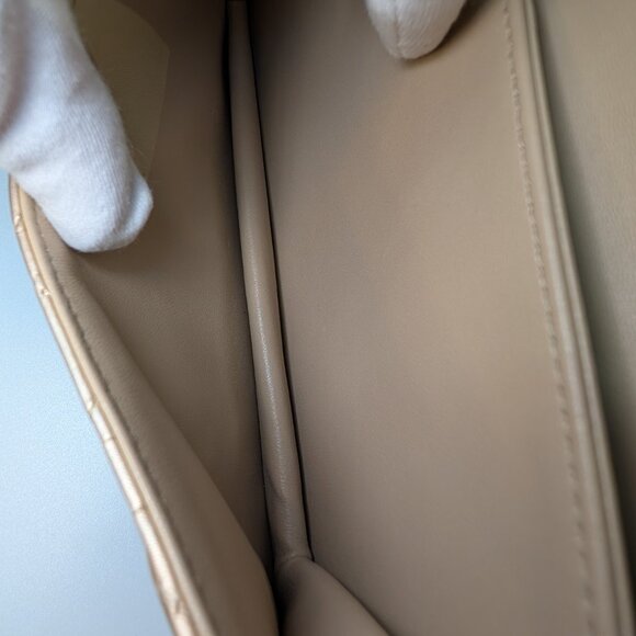 Dior “My Dior” Metallic Gold Cannage Lambskin Embroidered Mini Bag - Picture 10 of 15